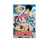 GHYFRD Fairy Tail Poster Decorative Painting Canvas Mural Is Bright And Beautiful, Suitable for Office Bedroom Decorative Painting to Create The Right AtmosphereUnframe-style24x36inch(60x90cm)