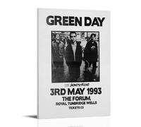 GHYFRD Green Day Kerplunk Poster Decorative Painting Canvas Mural Is Bright And Beautiful, Suitable for Office Bedroom Decorative Painting to Create The Right AtmosphereFrame-style24x36inch(60x90cm)