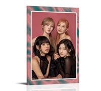 GHYFRD Kiss Of Life Poster Decorative Painting Canvas Mural Is Bright And Beautiful, Suitable for Office Bedroom Decorative Painting to Create The Right AtmosphereFrame-style12x18inch(30x45cm)