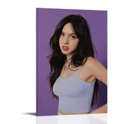 GHYFRD Olivia Rodrigo Poster Decorative Painting Canvas Mural Is Bright And Beautiful, Suitable for Office Bedroom Decorative Painting to Create The Right AtmosphereFrame-style08x12inch(20x30cm)