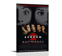 GHYFRD Scream Poster Decorative Painting Canvas Mural Is Bright And Beautiful, Suitable for Office Bedroom Decorative Painting to Create The Right AtmosphereFrame-style08x12inch(20x30cm)