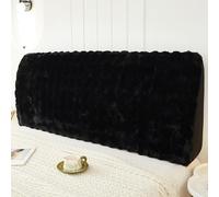 Ghygetrich Headboard Cover, Headboard cover, Double Headboard Cover King Size Headboard Covers Bed Headboard Cover Black 150cm