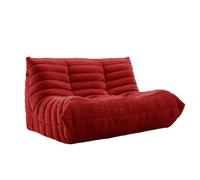 Ghygetrich Sofa Bed, Sofa Bed 3 Seater Boneless Sofa Bed Chair Bed Single Double Sofa Bed for Adults Convertible Sofa Bed Burgundy 90cm
