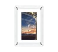 GHYJPAJK 5 Inch Digital Picture Frame, Acrylic Video Frame,Acrylic Digital Photo Frame,4GB Memory, 1200mAh Built-in Battery,Perfect for Home Decor and Heartfelt Gifts