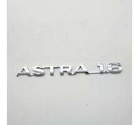GHYRGBEE Car Emblem for Vauxhall Astra 1.6, Badge Emblem Logo Letters Car Side Hood Trunk Exterior Front Bonnet grille Body Rear Trunk Emblem