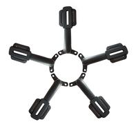 GHYTRIGEN 5 Pcs 52’’Ceiling Fan Blades Arms Replacement,Ceiling Fan Blades Arms Replacement Parts Mounting Bracket Kit for Replacing The Worn Fan Blades,Keep The Balance and Good Performance