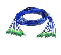 GHZHANG 12 core LC outdoor patch cord 150m-300m armored 200m 12C SC FC ST A SM TPU LSZH waterproof jumper 12 fiber optic singlemode(200m SC-SC)