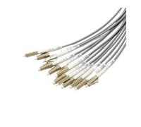 GHZHANG 12 Cores LC Outdoor Patchcord 1m-40m Armored 20m Multimode 10m 12C SC FC ST OM1 OM2 Gray Waterproof Jumper Optical 12 Fiber 50um(2m 3pcs OM2,SC-SC)
