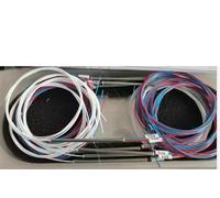 GHZHANG 1x2 MINI FBT fiber splitter steel tube 20pcs without connector 95:5 90:10 50:50 20:80 15:85 35:65 1:99 1-in-2 cable 1 * 2(1-99)