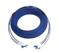 GHZHANG 4 cores fiber patchcord armored 350m400m450m500m 4C LC SC FC ST SM jumper optical fiber extender outdoor(500m SCA-SCA)