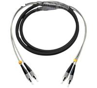 GHZHANG 50m 2/4 cores outdoor patchcord 7.0mm 2C 4C OM1 OM2 CPRI LC SC FC DVI waterproof FTTH jumper optical fiber armored cable 2 core(SC-FC,4C OM1-01)