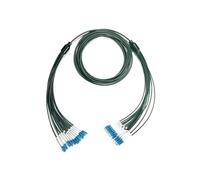 GHZHANG 8-core Armored Patchcord 150m-300m TPU Field Single-mode 8C LC SC FC A Outdoor 5mm Flexible Optical Fiber Jumper(150m TPU,SCA-LCA)