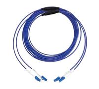 GHZHANG Armored Optical Fiber Patchcord 2 Cores 150m 2C SM MM OM1 OM2 OM3 Indoor Outdoor LC SC FC ST LSZH TPU FTTH Jumper 2 Core 150mtr(LC/A-LC/A,2C black SM LSZH)