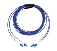 GHZHANG Armored Optical Fiber Patchcord 2 Cores 200m 2C SM MM OM1 OM2 OM3 Indoor Outdoor LC SC FC ST LSZH TPU FTTH Jumper 2 Core 200mtr(SC-FC,2C gray OM1)