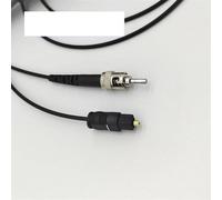 GHZHANG ST-Toslink Digital Fiber Optic Cable jumper 1.0x2.2mm 1m2m3m Audio Cable Textile Machine Plastic Fiber Optic SPDIF(Simplex 3m)