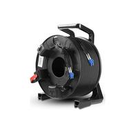 GHZHANG TPU Armored Outdoor Optical Cable,Jumper,Single-mode, 2 Cores, with PCD235 Reel and Protective Cover,100m,120m,150m(2LC-2LC 120m)