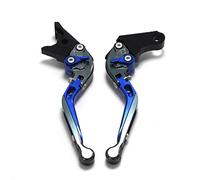 GHZMKCYPQ Compatible with Suzuki GS500 GS 500 1989-2008 with Black + Titanium CNC Adjustable Motorcycle Brake Clutch Lever(C)