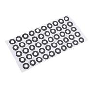 Ghzste 1000Pcs 3D Scanning Marker PET Matte Strong Adhesion 3D Tracking Dot, for ATOS GOM with sticky foil design, streamlines workflow, protects surfaces