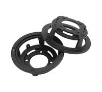 Ghzste 2pcs Speaker Basin Frame, Integrated Die Casting Cast Aluminum Stand for Woofer PA DJ Speaker, Suitable for Subwoofers