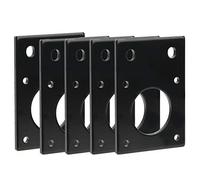 Ghzste 3D Printer Mounting Plate, 5Pcs 42 Stepper Motor Fixed Bracket, Aluminum with Easy Installation, for NEMA 17 42 Series Stepper Motor