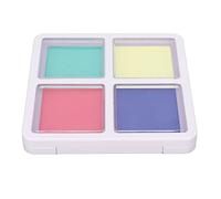 Ghzste 4 Colors Water Activated Face Body Paint Kit, Long Lasting Makeup, Suitable for Halloween, Christmas, Cosplay, parties 1.41oz (Type 1)