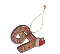 Ghzste Acrylic 6 7 Xmas Ornament, Funny Number Pendant for Holiday Tree