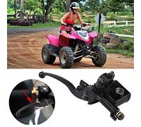 Ghzste Brake Master Cylinder, 7/8" 22mm Front Left Lever Pump for ATV Quad