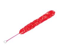 Ghzste Cleaner Recorder Brush 38×4×4 Red Nylon Practical Flute Cleaning Swab Brush Moisture Cleaner Music Instrument Parts