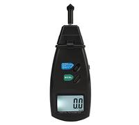 Ghzste Digital Contact Non Contact Tachometer with 4 Test Mode High Accuracy RPM Wide Range, Backlit LCD Display for Motor Speed Measurement