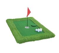 Ghzste Floating Golf Green for Pool, Chipping Mat, Practice Game (Green)