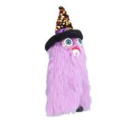 Ghzste Halloween Gnomes Decorations, Good Luck Plush Gnomes with Witch Hat and Vampires Tooth for Home Decor, Ideal for Spreading Holiday Spirits (Purple)