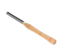 Ghzste High Speed Steel Cutting Chisel, Incisive Blade Wood Lathe Tool with Beach Handle for Woodworking, Manual Carving, and Convenient Storage