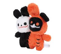 Ghzste Horror Plush Doll, Cute Ghost Stuffed Animal, Soft Bunny Toy for Holiday Decor, 10.6in, PP Cotton Filled, Oversized Eyes, Smiling Face, for Kids
