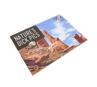 Ghzste Humorous 2024 Calendar with Exquisite Nature's Dick Pics for Home and Office Hanging Wall Art