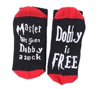 Ghzste Master has given Dobby a Socks Dobby Free Socks Ankle Cotton Socks Master Hat Dobby One Sock Dobby Free Cotton Sock Unisex, G, L Tall