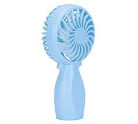 Ghzste Portable Fan Bubble Machine with Dual Function, Bubbles for Kids, USB Rechargeable Handheld Cartoon Deer Bubble Maker for Kids, Enjoy Summer Moments (Blue Color)