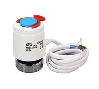 Ghzste Radiator Valve Replacement, Thermostatic Electric Actuator M30x1.5mm 230VAC for Energy Saving with Double Reliable Seal, Easy to Connect and Change