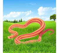 Ghzste Simulation Corn Snake Model Toy, Exquisite Craft, Suitable for Children, Home Decor, Office, Teaching Tool