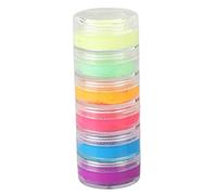 Ghzste Stain proof formula, providing a moist, semi soft texture, Fluorescent paint that applies evenly for festival specific facial paint