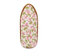 Ghzste Toy Ironing Board and Iron, Alloy and Birch Mini Dollhouse Ironing Board Set, for 1/12 Doll House with Real Design