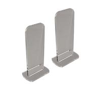 Ghzste Vertical Stand for Boxing Gloves, 2Pcs Clear Acrylic Display Stand, Gloves Holder for Boxers and Martial Arts Enthusiasts (Clear)