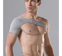 GHzzY Compression Shoulder Support for Men & Women - Rotator Cuff Strap for AC Joint,Muscle Tear,Dislocated,Recovery & Injury - Fits Left & Right Arm,S