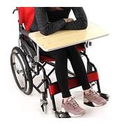 GHzzY Wooden Wheelchair Tray - Wheelchair Accessory Table for Eating,Reading,Writing,Playing Computers & Chess