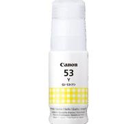 GI-53 Genuine Canon Yellow Printer Ink Bottle GI53 4690C001