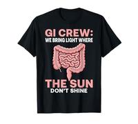 GI Crew We Bring Light Where Sun Don't Shine Funny Nurse T-Shirt