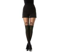 Gi&Gi 40-80 denier tights with cotton gusset for women with a longuette effect, for legs in the foreground that are always the protagonists of trendy looks. Defines the Queen style, N.1629. (S) (S)