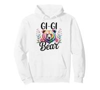 GI-GI Bear Floral Graphic for Mothers Day Moments Pullover Hoodie