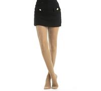 Gi&Gi, Glitter Tights, 40 Denier, Ladies' Tights with an Ultra Shiny Glitter Effect, natural, L-XL