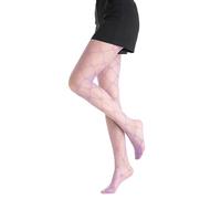 Gi&Gi Women's 20 Den Elegant Patterned Sheer Tights Seafoam Women's Sheer Turquoise Red White ... N.1449, lilac, L-XL