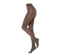 Gi&Gi Women's Opaque Winter Tights 3D Microfibre, Reinforced High Waist Tights 120 Denier N.1274 COLORED (IT, Text, L, XL, Regular, Regular, Brown)